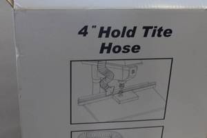 lot 49 image: WEN DCA017 4-Inch by 36-Inch Flexible and Sculptable Dust Hose Kit with Couplers and Adapters