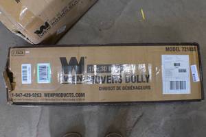 lot 58 image: WEN 721830 1320-Pound Capacity 18-by-30-Inch Hardwood Movers Dolly, 2-Pack