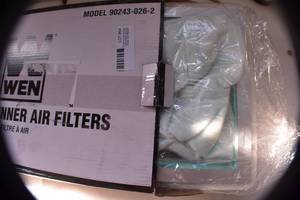 lot 64 image: WEN 90243-026-2 1-Micron Inner Air Filters, 2-Pack (for the WEN 3410 Air Filtration System)