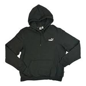 lot 40 image: PUMA Embroidered Pullover Hoodie-Large-Black