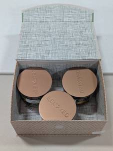 lot 62 image: Candle Gift Box Set - 3 Candles Total