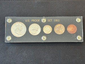 lot 5 image: 1950 Proof Set