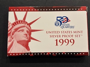 lot 8 image: 1999-S Silver Proof Set