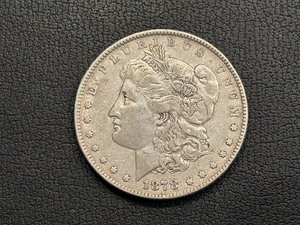 lot 18 image: 1878 Morgan Dollar 7 Tail Feathers Reverse of 1878