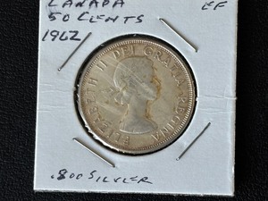 lot 86 image: 1962 Canada Half Dollar