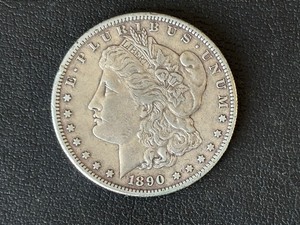 lot 90 image: 1890-S Morgan Dollar