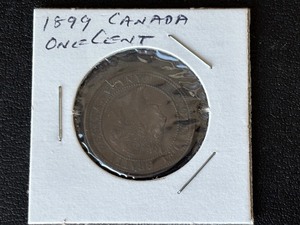 lot 78 image: 1899 Canada Large Cent