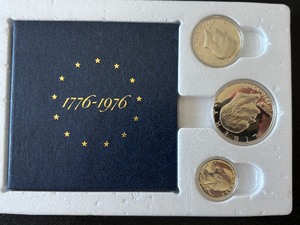 lot 46 image: 1976-S Bicentennial Silver Proof Set