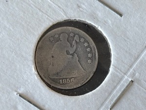 lot 55 image: 1856 Liberty Seated Half Dime