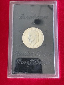lot 38 image: 1971-S Eisenhower Silver Dollar Proof