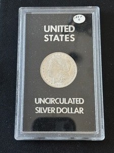 lot 40 image: 1884-O Morgan Dollar Uncirculated