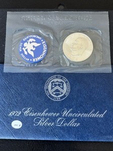 lot 41 image: 1972-S Eisenhower Silver Dollar Uncirculated