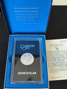 lot 42 image: 1883-CC Morgan Dollar Uncirculated GSA Only 1,204,000 Minted