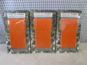 lot 157 image: (H-2) 36 Plastic 50 Lb Pistol Cross...