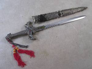 lot 164 image: (D-3) 23 Decorative Sword with She...