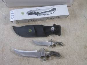 lot 187 image: (CSB) Box of 12 Mini 2pc Knives wit...