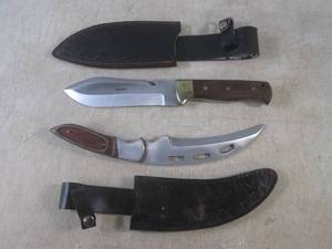 lot 235 image: (CSB) 2 - 11 As-Is Knives with She...