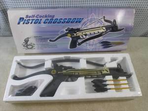 lot 251 image: (EW5) Self-Cocking Pistol Crossbow...