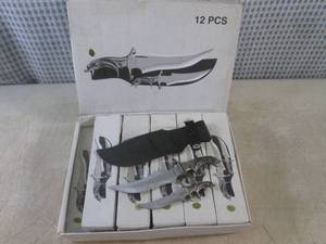 lot 282 image: (CS) Box of 12 Mini 2pc Knives with...