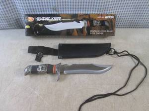lot 290 image: (D-2) 11 Decorative Knife with Lio...