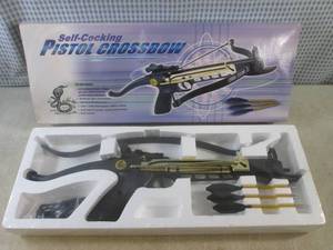 lot 304 image: (EW6) Self-Cocking Pistol Crossbow...