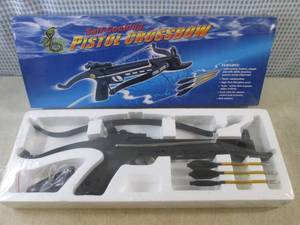 lot 305 image: (EW6) Self-Cocking Pistol Crossbow...