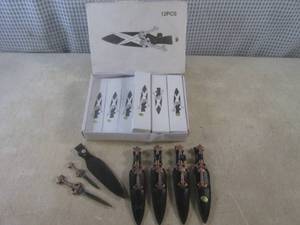 lot 330 image: (CSB) 14 Mini 2pc Knives with Sheat...