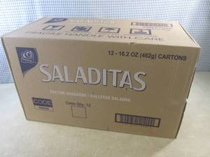 lot 345 image: (C-2) 12 Boxes of Saladitas Saltine...