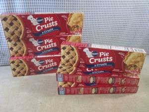 lot 387 image: (FRZ) 6 Frozen 2 Crust Boxes Pillsb...