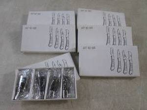 lot 42 image: (EC1) 6 - 4pc Keychain Folding Kniv...