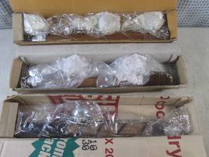 lot 78 image: (EW4) 3 Medieval Flail Maces - Wood...