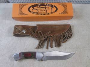 lot 141 image: (BS) 9 14 Fixed Blade Knife with ...