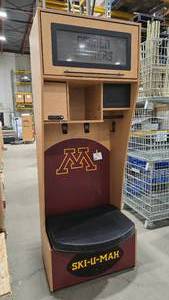 lot 1 image: UMN Gophers Athletic Locker (535987) 36 L by 23.5 W by 95.5 T