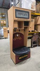 lot 6 image: UMN Gophers Athletic Locker (535992) 36 L by 23.5 W by 95.5 T