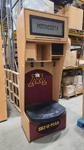 lot 10 image: UMN Gophers Athletic Locker (535996) 36 L by 23.5 W by 95.5 T