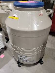 lot 30 image: Rolling Nitrogen Tank (536214) K Series Model