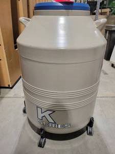 lot 33 image: Rolling Nitrogen Tank (536217) K Series Model