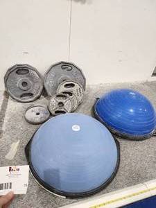 lot 35 image: Misc. Fitness and Exercise Equipment as shown in the photos
