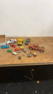 lot 245 image: assorted toy cars some new some vintage