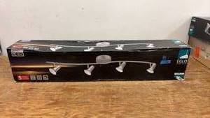 lot 8 image: EGLO LED Wall Light Fixture with 5 Adjustable Heads