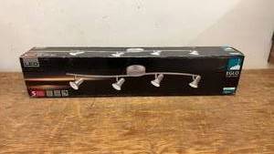 lot 10 image: Eglo LED Ceiling Light with 5 Adjustable Light Heads