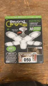lot 59 image: Beyond Bright Super Nova Ultra-Bright Garage Light