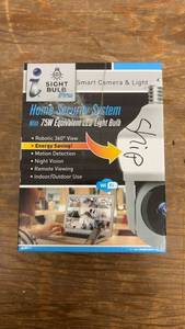 lot 96 image: iSight Bulb Pro Smart Home Security System with WiFi and FHD Camera