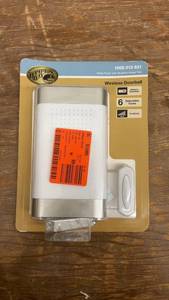 lot 98 image: Hampton Bay Wireless Doorbell with 6 Chime Options