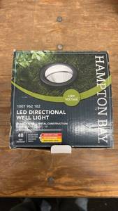 lot 107 image: Hampton Bay LED Directional Well Light, Low Voltage