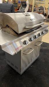 lot 150 image: Nexgrill Evolution 5-Burner Propane Gas Grill with Side Burner