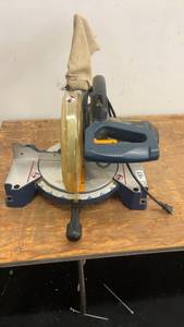 lot 163 image: Ryobi Compound Miter Saw with Dust Bag