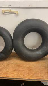 lot 166 image: Pair of Rubber Inner Tubes for Tires