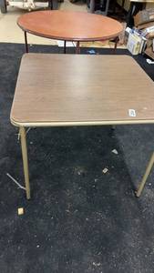 lot 204 image: Set of 2 Used Folding Tables