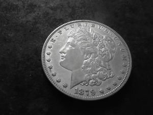 lot 3 image: 1879 Morgan Silver Dollar